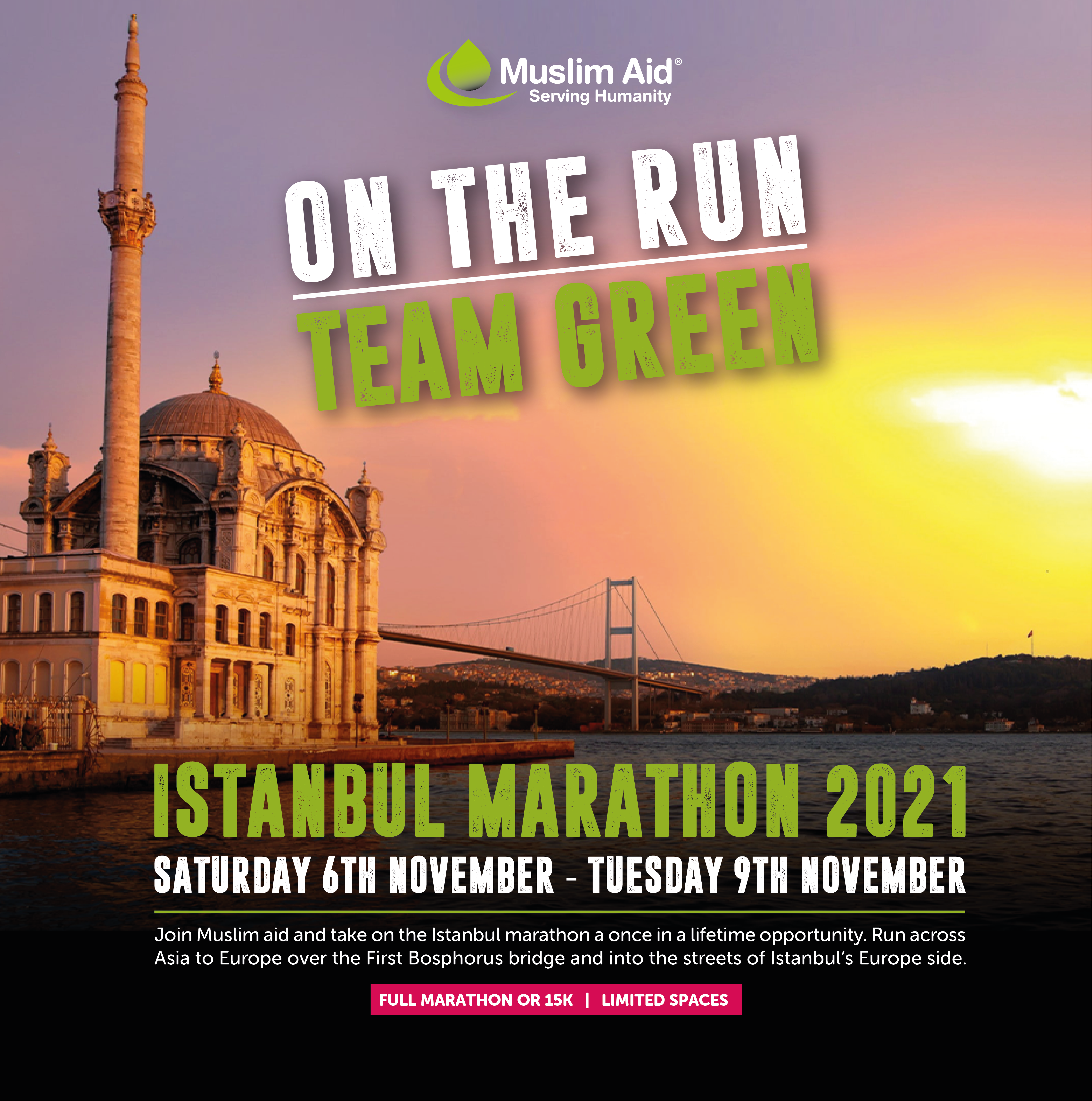 istanbul marathon 2021 muslim aid