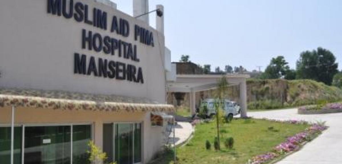 Muslim Aid Pakistan completed the construction of a hospital in Mansehra